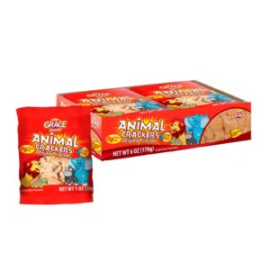 3D Animal Crackers 6 pack 1oz